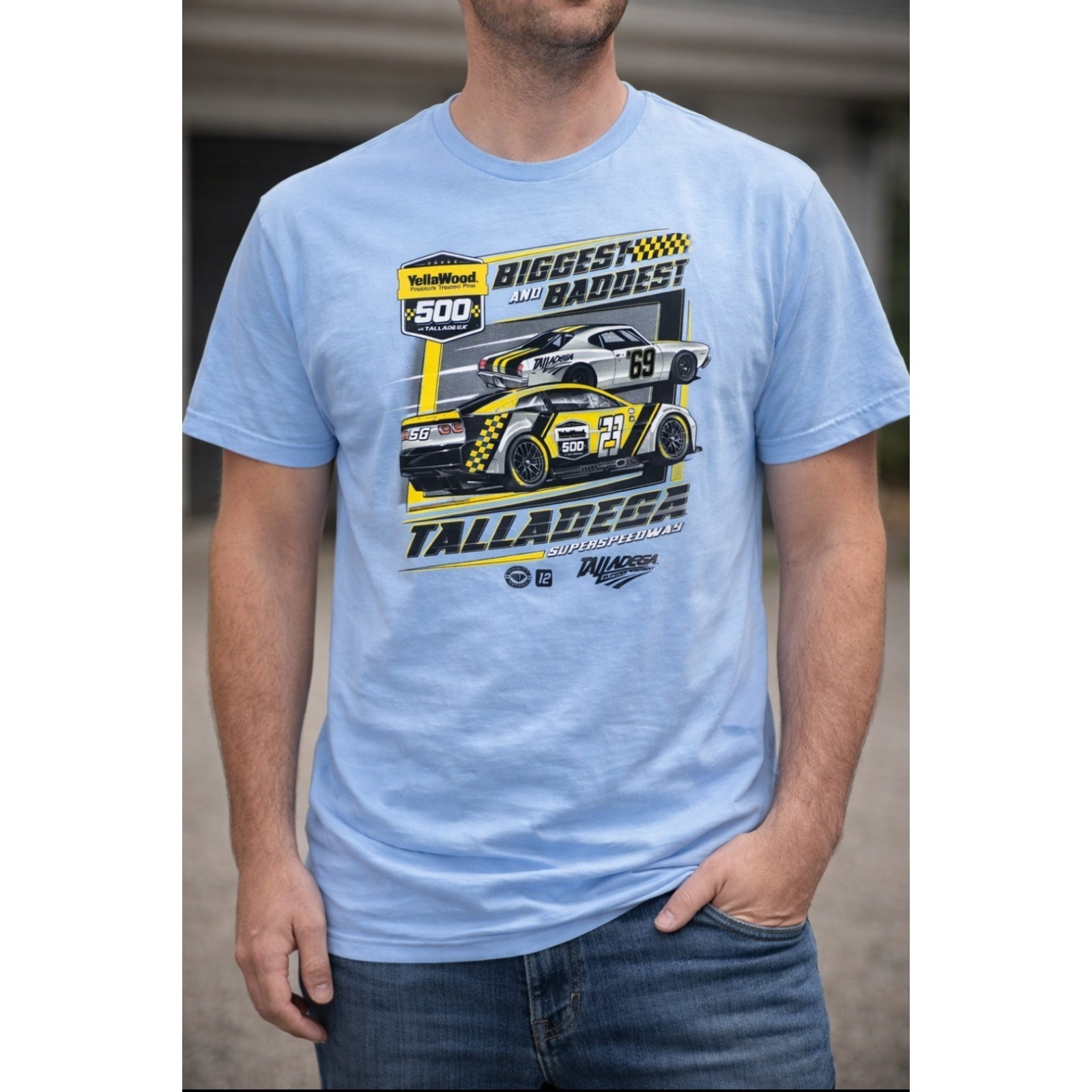 Nascar Yellawood 500 Talladega Past Champions Shirt 2xl Blue Auto Racing Nascar Yellawood 500 Talladega Past Champions Shirt 2xl Blue Auto Racing